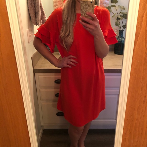 Beautiful bright red dress from Maurice’s - Picture 4 of 5